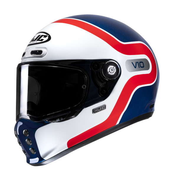 HJC HJC V10 Grape MC21 White Red Blue